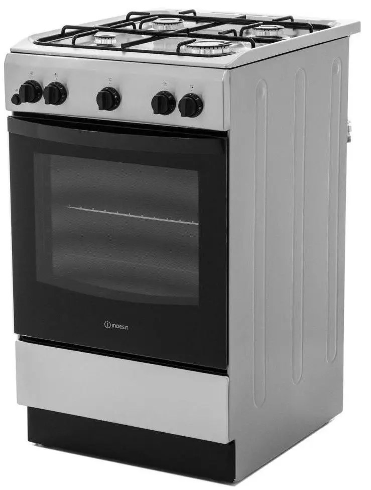 Газовая плита Indesit IS5G0KMX/E (Inox/Black) - 2