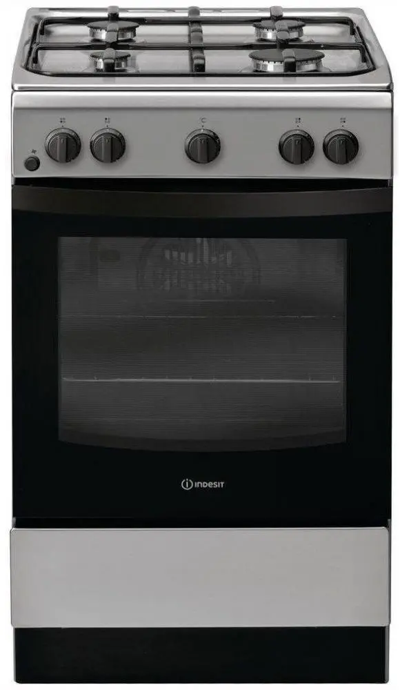 Газовая плита Indesit IS5G0KMX/E (Inox/Black)