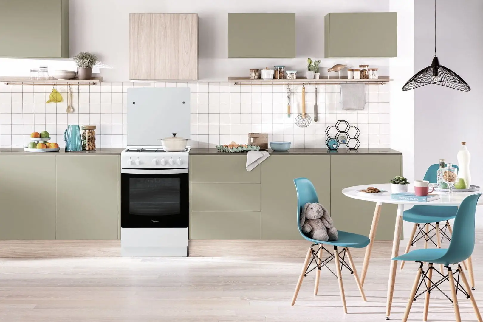 Газовая плита Indesit IS5G0PMW/E (White) - 6