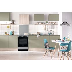 Комбинированая плита Indesit IS5G5PHX/E (Inox) Thumb