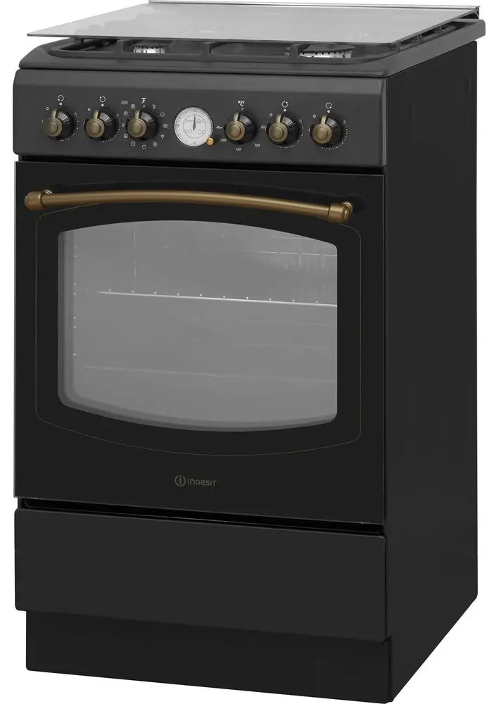 Комбинированная плита Indesit IS5G8MHA/E (Black) - 2
