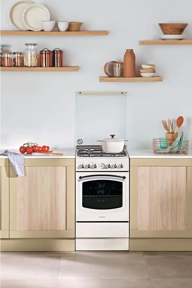 Комбинированная плита Indesit IS5G8MHJ/E (Beige) - 6