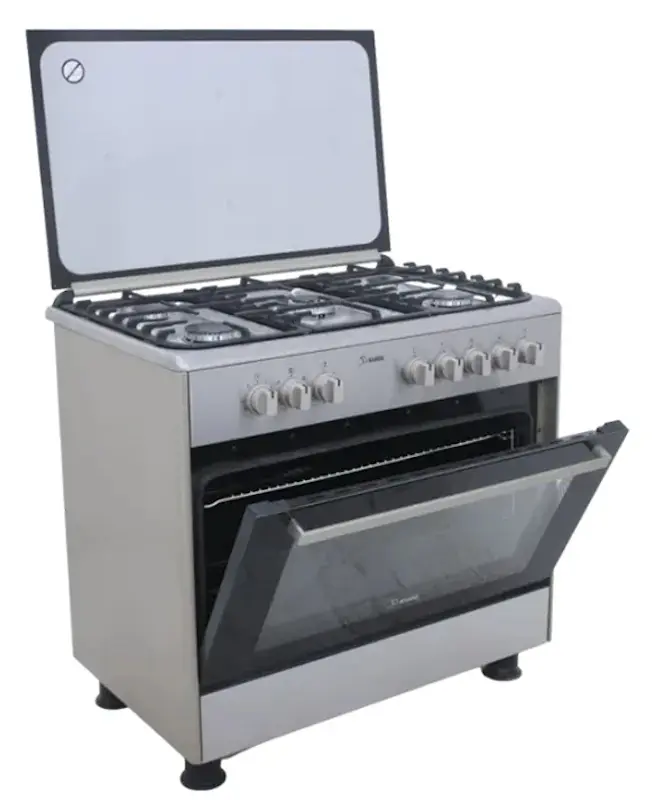 Газовая плита Kubb FF9506GAZH (Silver) - 4