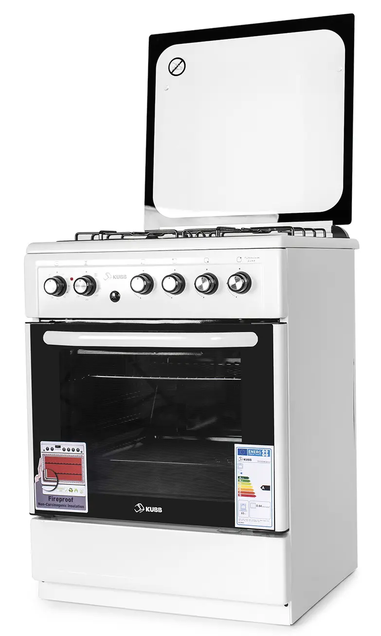 Газовая плита Kubb TD7201MGALt (White) - 3