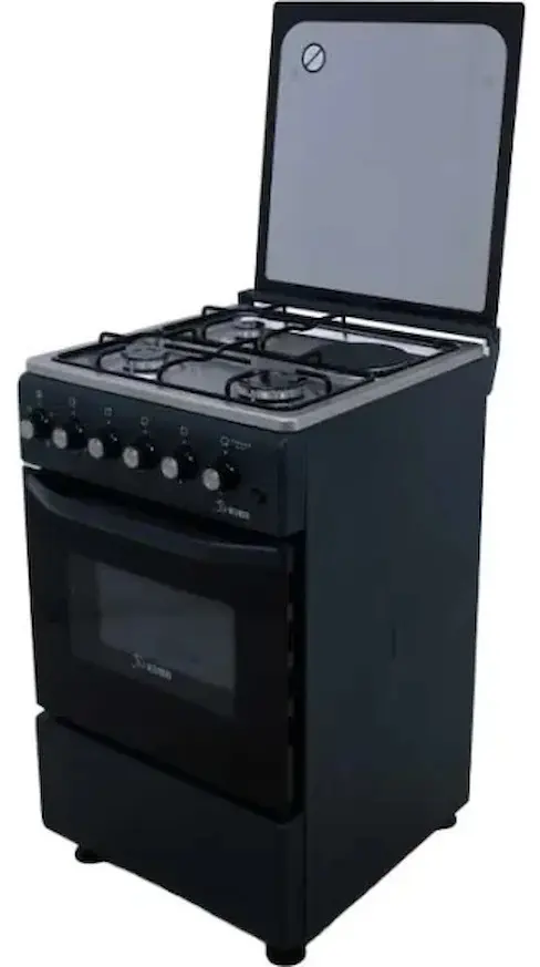 Комбинированная плита Kubb TD1311MGLsK3 (Black) - 2