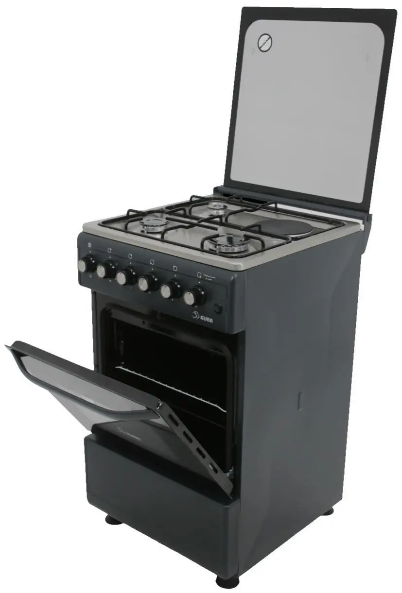 Комбинированная плита Kubb TD7311MGALtsK3 (Black) - 2