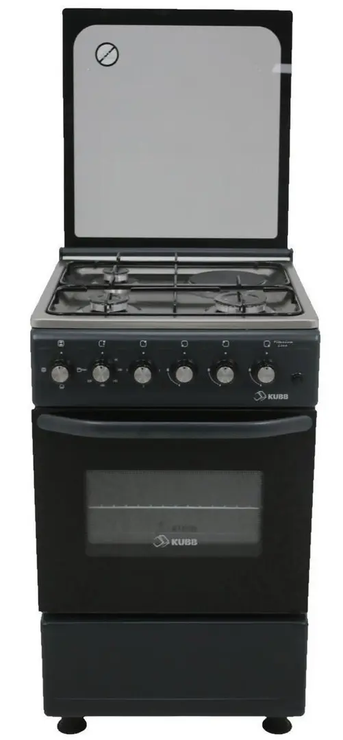 Комбинированная плита Kubb TD7311MGALtsK3 (Black)