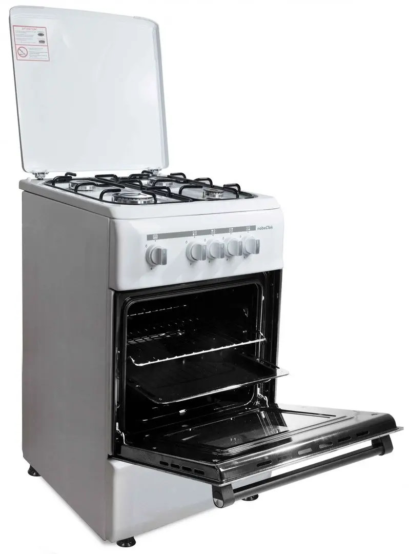 Газовая плита NobelTek NLT5551A/G1 (White)