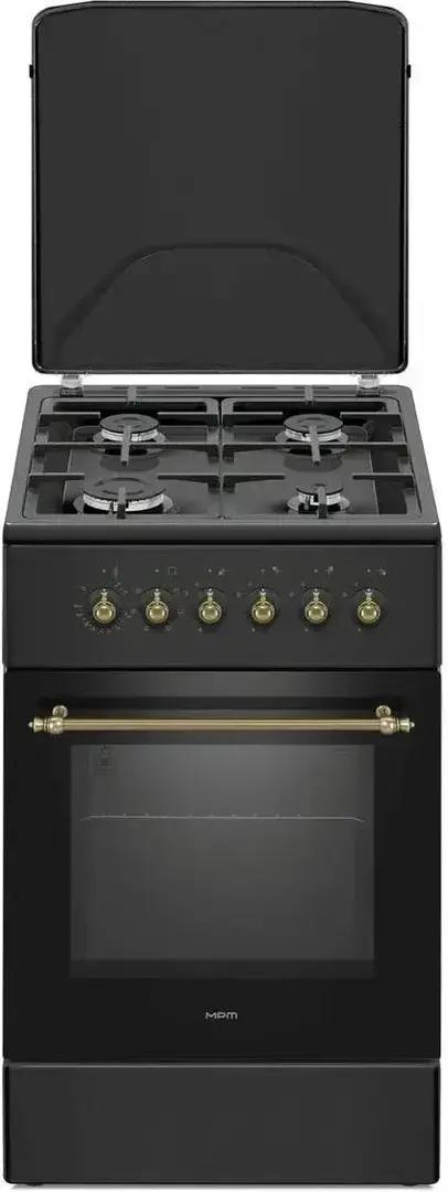 Газовая плита MPM 56-KRM-13 (Black)