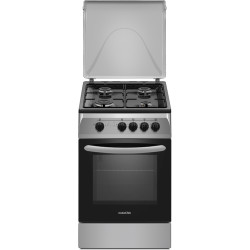 Газовая плита NobelTek Cooking NLT 5551S/G1 (Inox/Black)