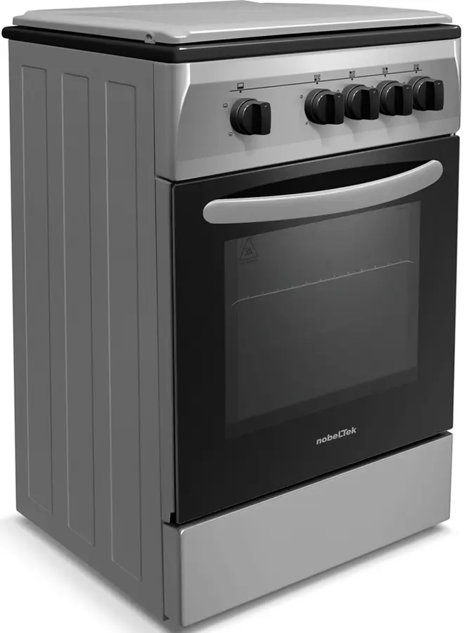 Газовая плита NobelTek Cooking NLT 5551S/G1 (Inox/Black) - 4