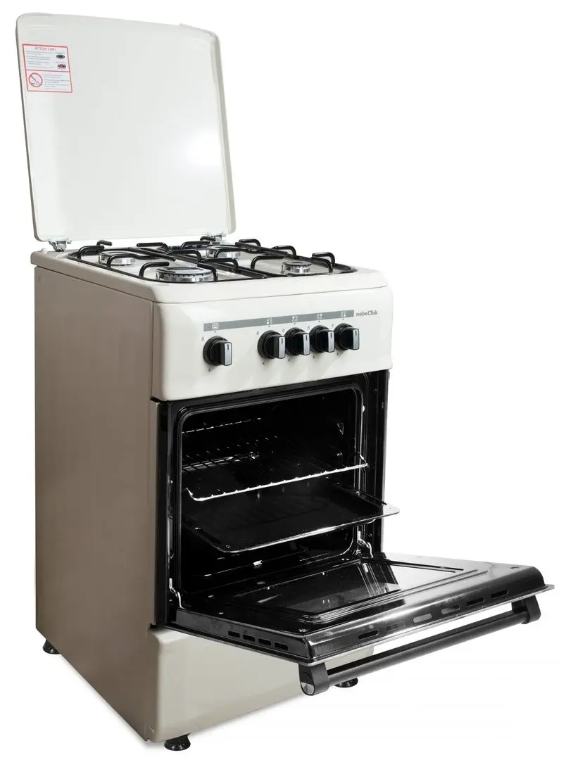 Газовая плита NobelTek NLT 5551B/G1 (Beige)