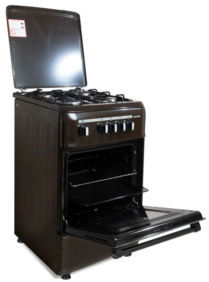 Газовая плита NobelTek NLT 5551M/G1 (Brown) - 2
