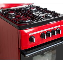 Газовая плита NobelTek NLT 5551R/G1 (Red) Thumb