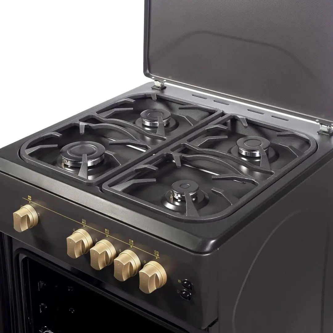 Газовая плита NobelTek Serreno SER 6603NM/FG1 (Matte Black) - 3