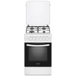 Aragaz combinat NobelTek Cooking NLT 5604A/E1 (White)