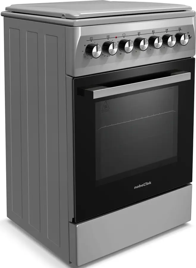 Комбинированная плита NobelTek Cooking NLT 5604IX/FE1 (Inox/Black)