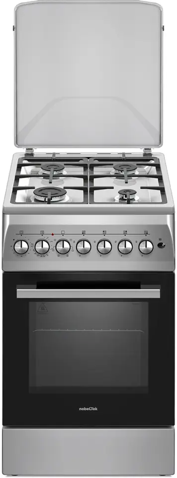 Комбинированная плита NobelTek Cooking NLT 5604IX/FE1 (Inox/Black)