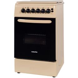 Aragaz combinat NobelTek NLT 5604B/E1 (Beige/Black) Thumb