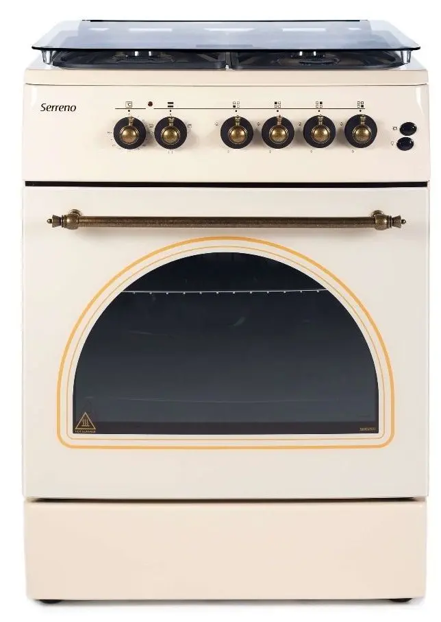 Комбинированная плита NobelTek Serreno SER 6604RB/FE1 (Beige)