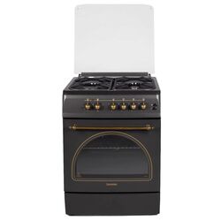 Aragaz combinat NobelTek Serreno SER 6604RNM/FE1 (Black) Thumb