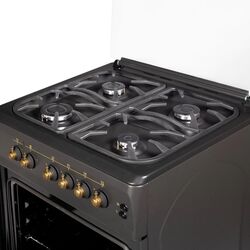 Aragaz combinat NobelTek Serreno SER 6604RNM/FE1 (Black) Thumb