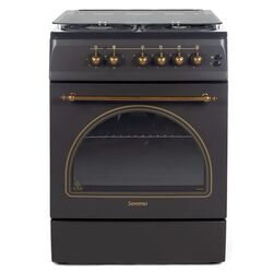 Комбинированная плита NobelTek Serreno SER 6604RNM/FE1 (Black)