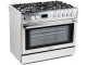 Aragaz combinat Ravanson KWGE-K90 Cheff Modern (Inox)