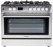 Aragaz combinat Ravanson KWGE-K90 Cheff Modern (Inox)