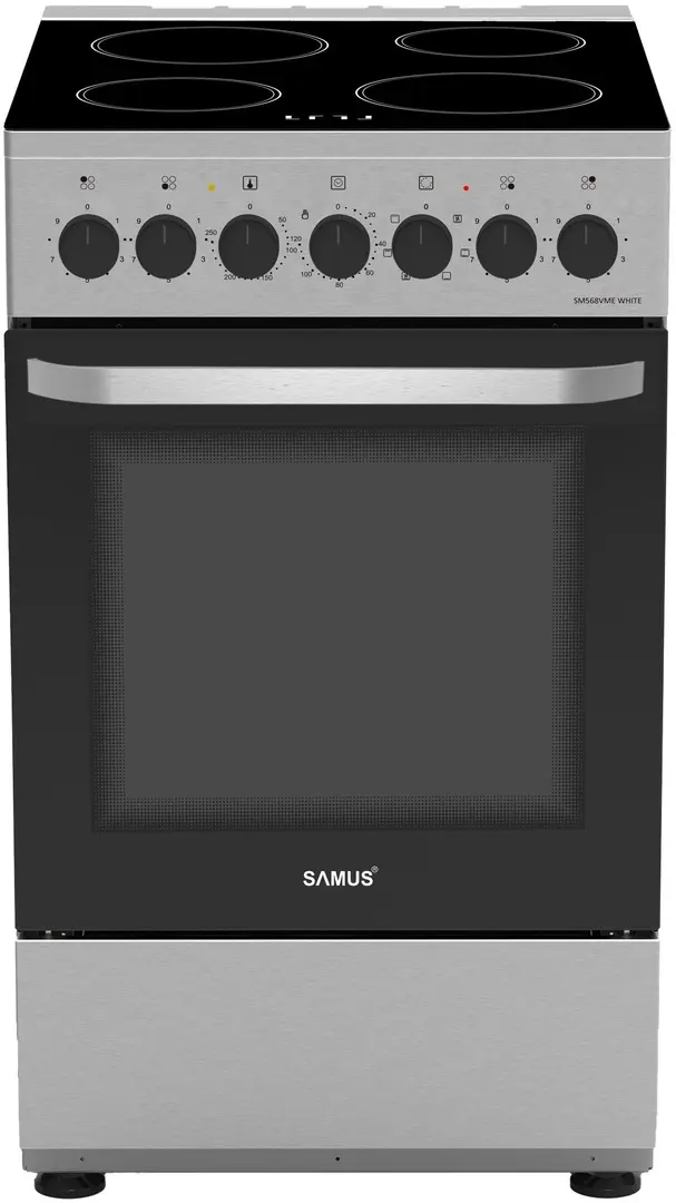 Aragaz electric Samus SM568VME (Inox)