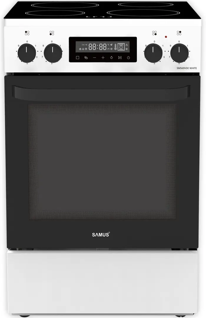 Aragaz electric Samus SM569VDE (White)