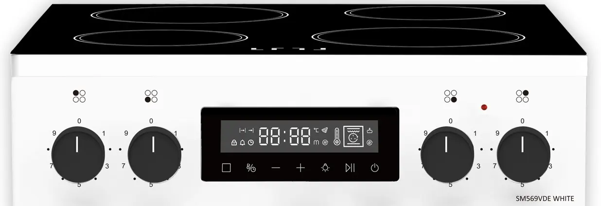 Aragaz electric Samus SM569VDE (White) - 2