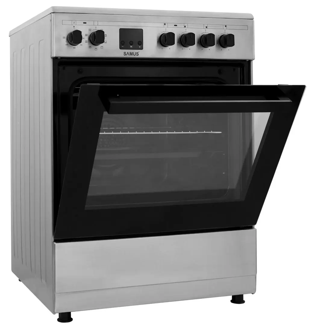 Aragaz electric Samus SM664VTE (Inox)