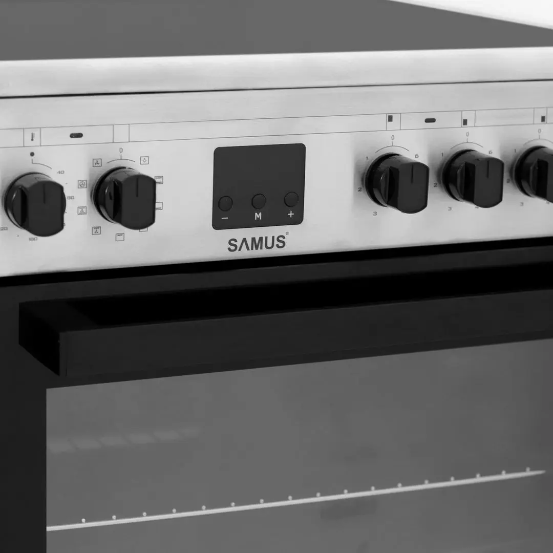 Aragaz electric Samus SM664VTE (Inox)