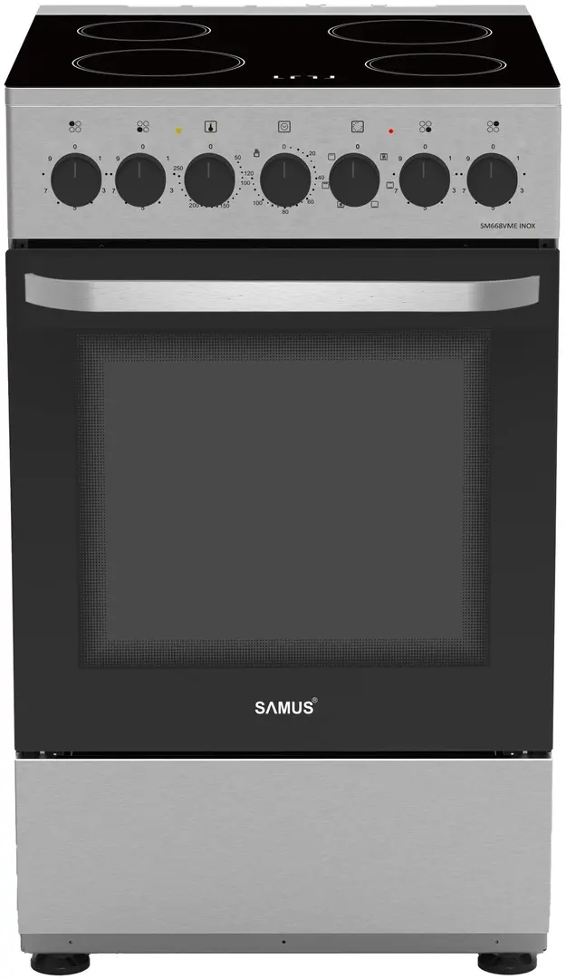 Aragaz electric Samus SM668VME (Inox)