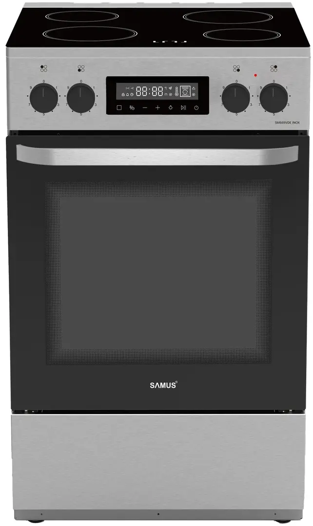 Aragaz electric Samus SM669VDE (Inox)