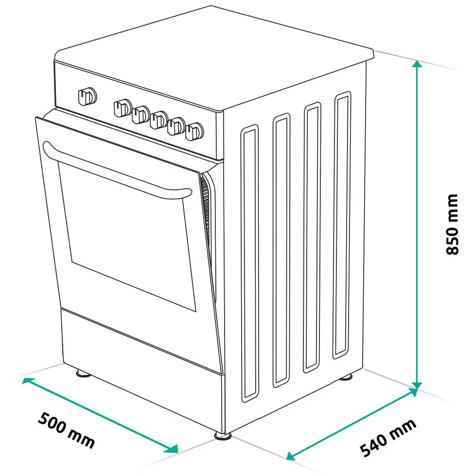 Aragaz Samus SM550APBS (White) - 6