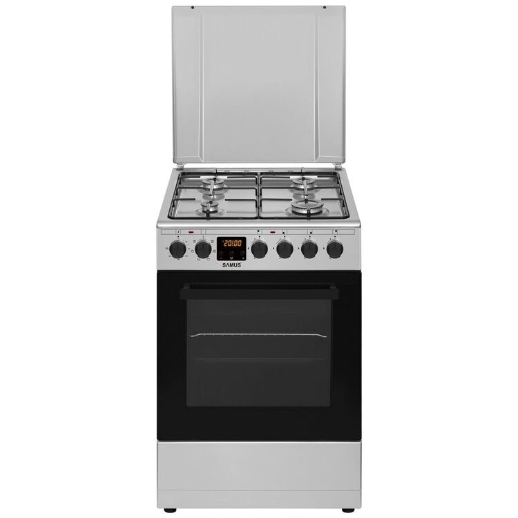 Комбинированная плита Samus SM563AENS (Inox)