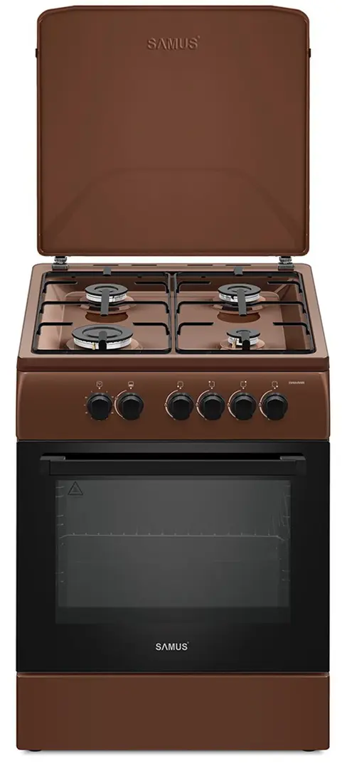 Газовая плита Samus SM664MBS (Brown)