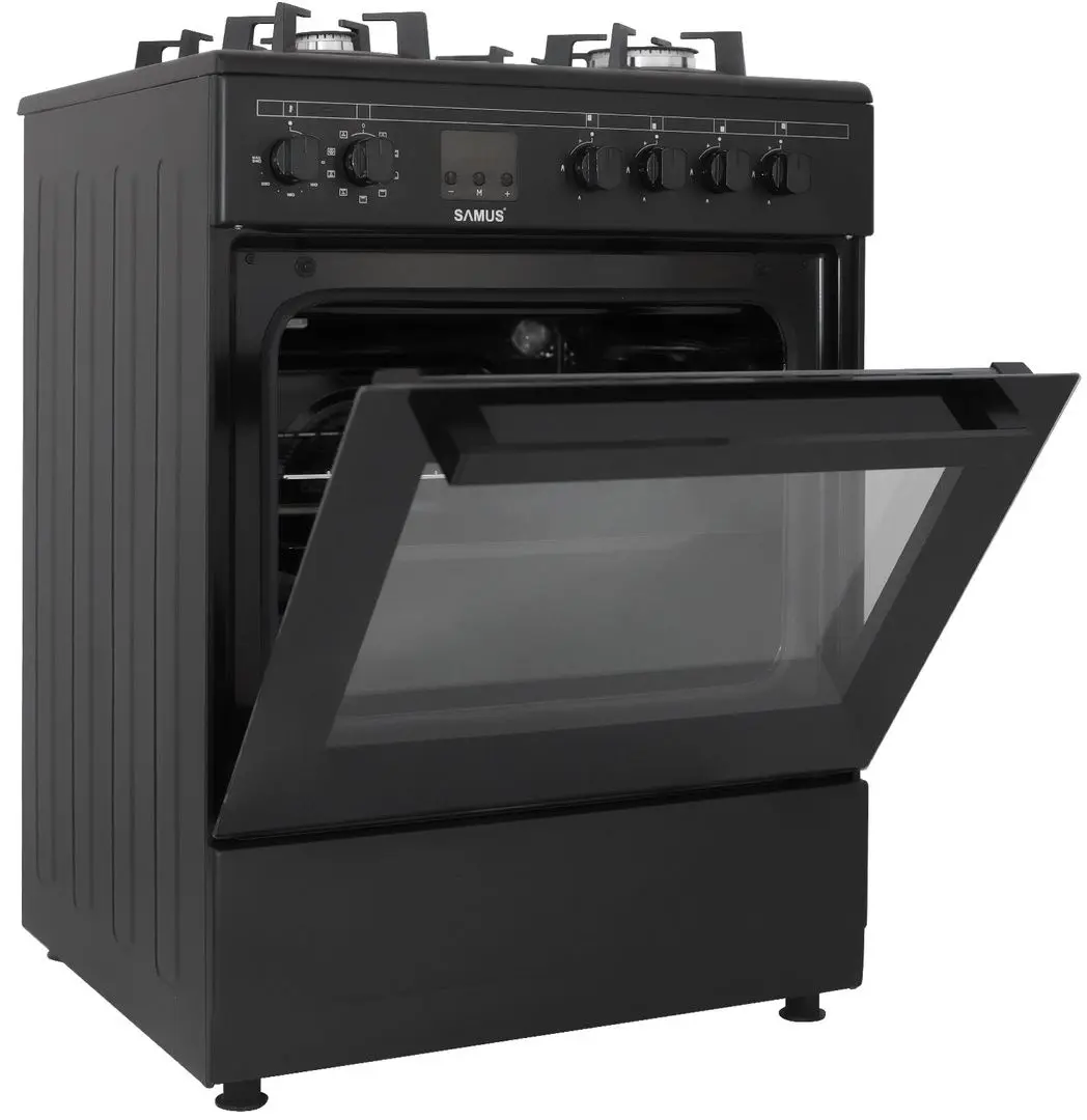 Комбинированная плита Samus SM665AENS (Anthracite)