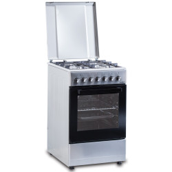 Aragaz combinat Samus SM562AENS1 (Inox) Thumb