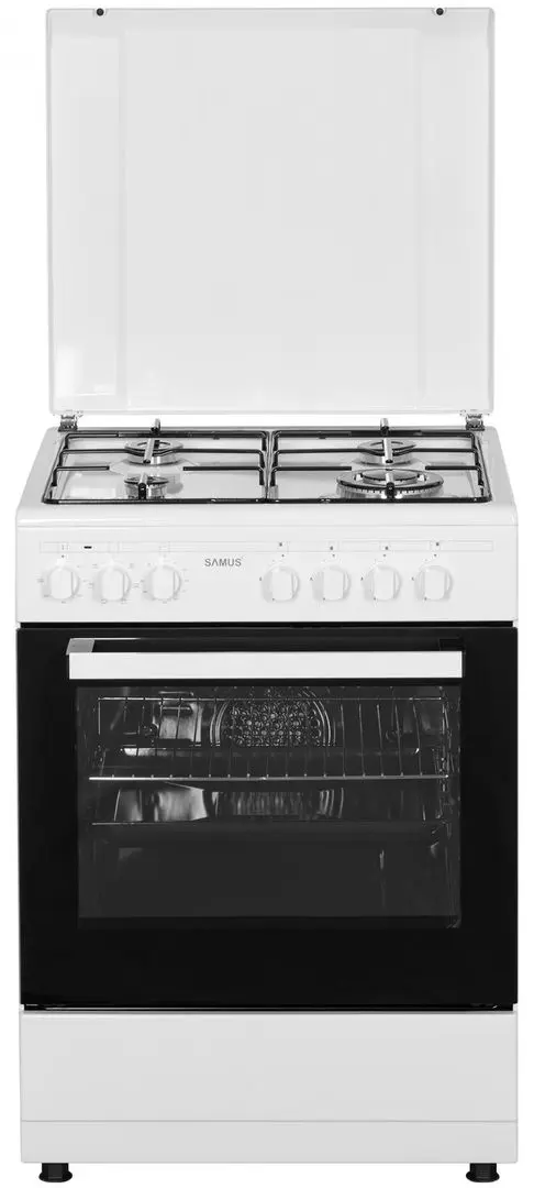 Комбинированная плита Samus SM662AENS (White)