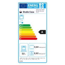 Aragaz ALMARETROBLK57/57 (Black) Thumb