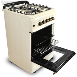 Aragaz Studio Casa Monza Retro F4G50/55G (Cream) Thumb