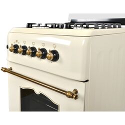 Aragaz Studio Casa Monza Retro F4G50/55G (Cream) Thumb