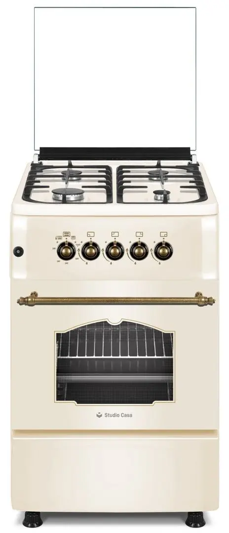 Aragaz Studio Casa Monza Retro F4G50/55G (Cream)