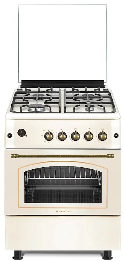 Газовая плита Studio Casa Sierra Viva 60x60 (Cream)