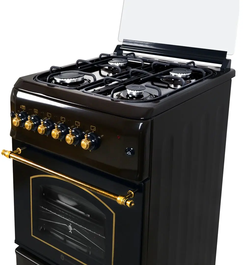 Aragaz Studio Casa Verona Retro (Black Anthracite)