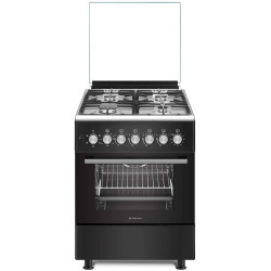 Aragaz combinat Studio Casa Bruno (Black/Inox)