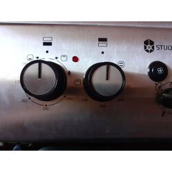 Комбинированная плита Studio Casa Duetto FFM60/60 (Inox/Black) Thumb